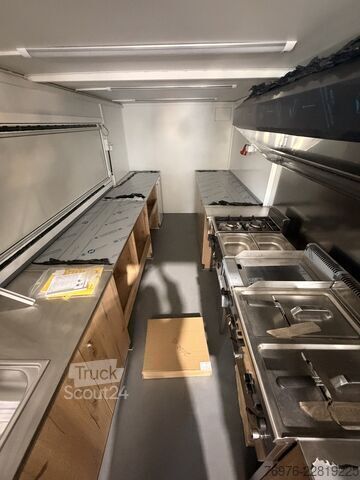 камион за храна, ван за храна, камион за храна Mercedes-Benz Foodtruck, Imbisswagen, Food Truck mit neuer Küche und Ausstattung