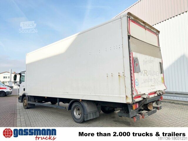 Autocamion cu caroserie tip cutie MAN TGL 12.250/340 4X2 BL mit Dhollandia LBW, 42 cbm