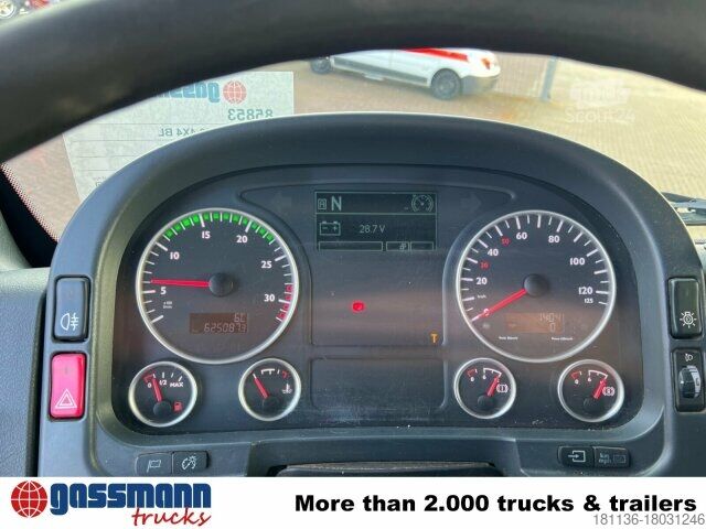 LKW-Fahrgestell MAN TGM 13.250/340 4X4BL, Einzelbereifung, 2x