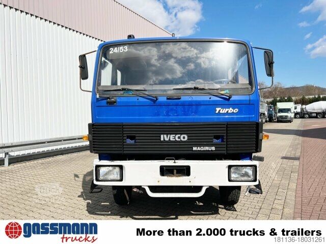 Platós teherautó Iveco 90-16 AW 4x4 Doka, 20x VORHANDEN, Mannschaftswagen