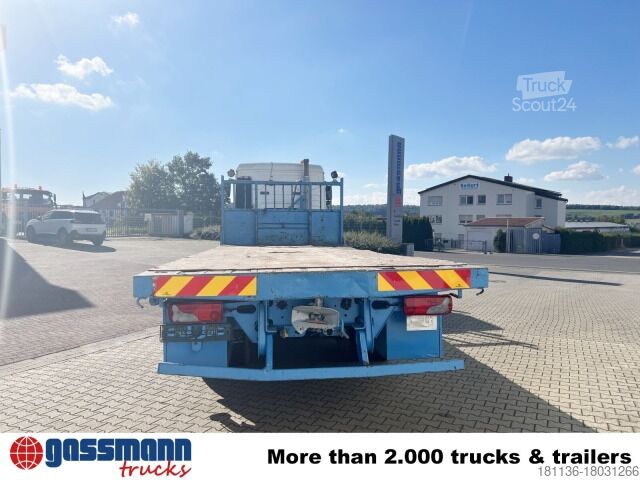Φορτηγό με επίπεδη καρότσα MAN TGA 26.310 6X6 BB, Kran PALFINGER PK 23002 C, Funk