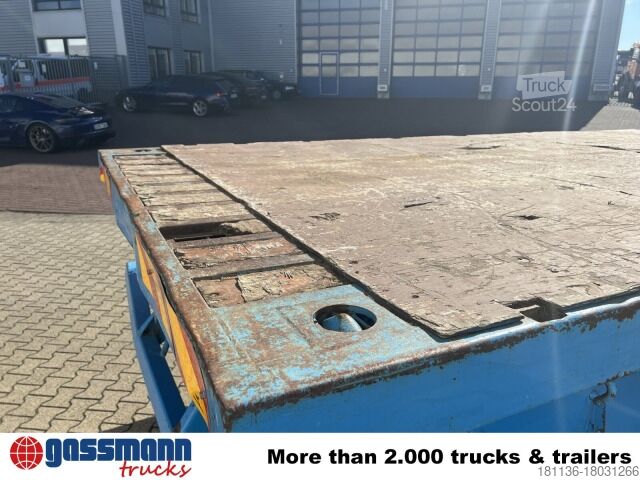 Φορτηγό με επίπεδη καρότσα MAN TGA 26.310 6X6 BB, Kran PALFINGER PK 23002 C, Funk