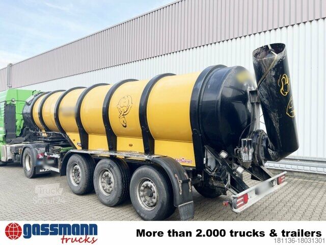 Cisternový návěs Wellmeyer Wellmeyer, STF 35/89 TA AL, ca. 25 cbm, ALU,