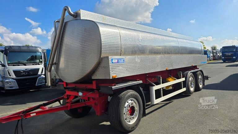 Цистерна ремарке  Edelstahltankanhänger - 18.000 l - Isoliert