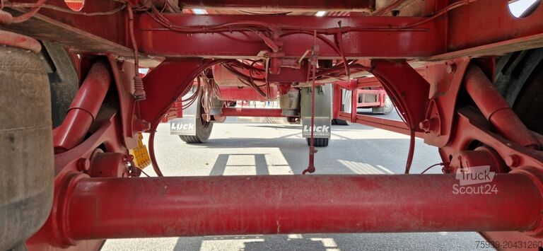 Цистерна ремарке  Fabr. Lück - Edelstahltankaufbau - TÜV NEU