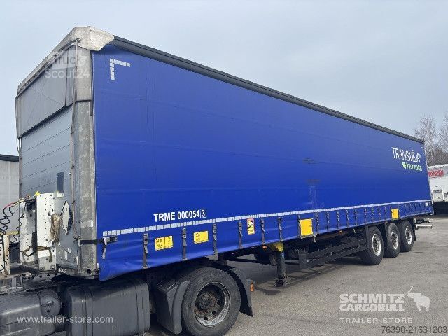 Open semitrailer with tarp Schmitz Cargobull Semitrailer Curtainsider Standard
