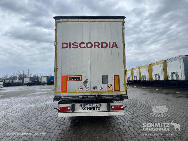 Open semitrailer with tarp Schmitz Cargobull Curtainsider Standard