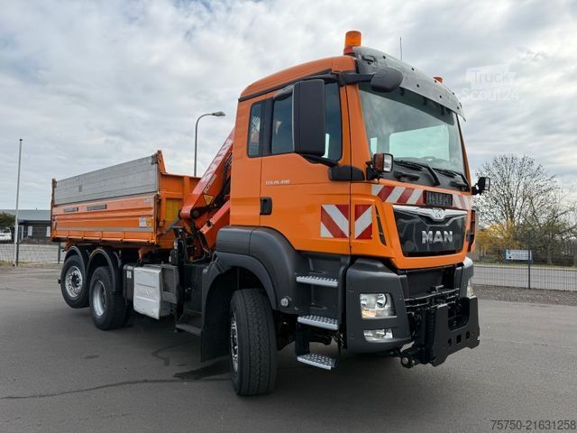 Otro MAN TGS 28.400 6x4-4 Atlas Kran, Funk, Meiller,