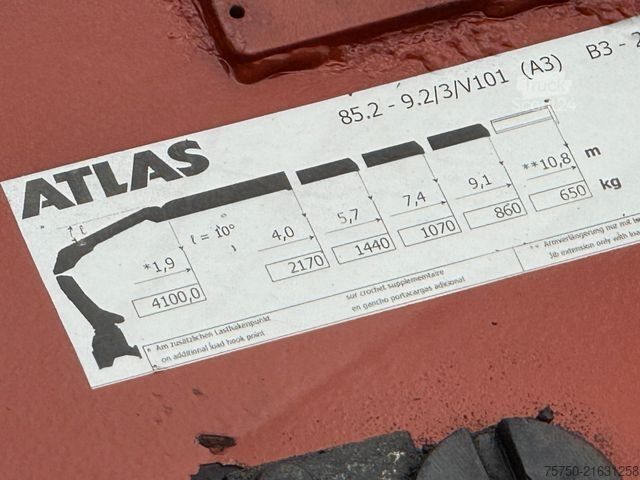 Otro MAN TGS 28.400  6x4-4 Atlas Kran, Funk, Meiller,