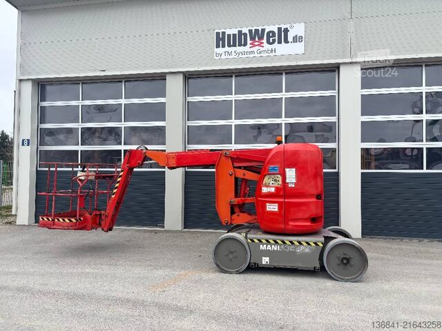 Articulated telescopic work platform Manitou 120AETJC 12m Gelenk-Teleskop-Bühne *Akkus neu*