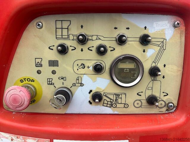 Articulated telescopic work platform Manitou 120AETJC 12m Gelenk-Teleskop-Bühne *Akkus neu*