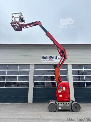 Articulated telescopic work platform Manitou 120AETJC 12m Gelenk-Teleskop-Bühne *Akkus neu*