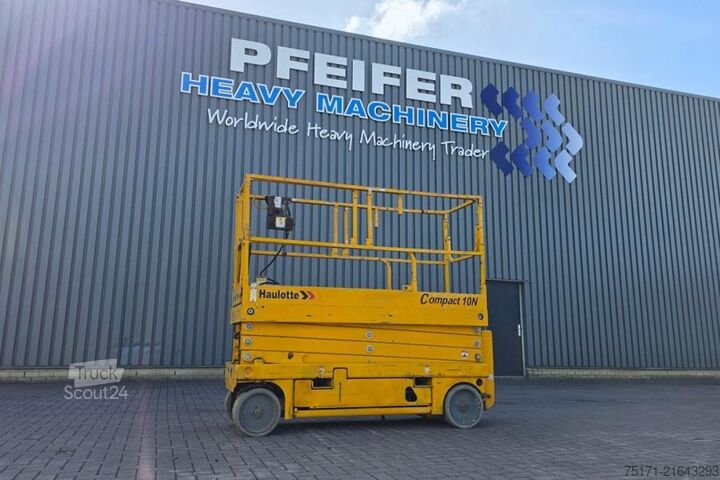 Scissor lift Haulotte Compact 10N Electric, 10m Working Height, 230kg Ca