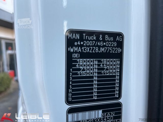 Cabeza tractora de gran volumen MAN TGX 18.500 LLS*XXL*VollLuft*2x Tank 960L*460tkm*