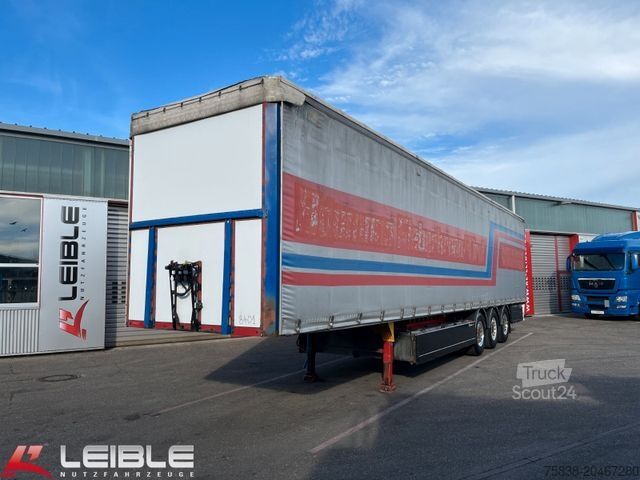 Semi-remorque bâchée BERGER SAPL24*Tautliner*Liftachse*Hubdach*SAF-Disc*