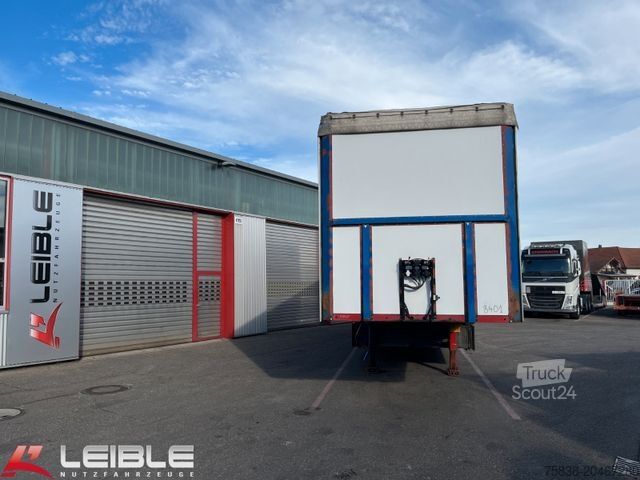 Semi-remorque bâchée BERGER SAPL24*Tautliner*Liftachse*Hubdach*SAF-Disc*