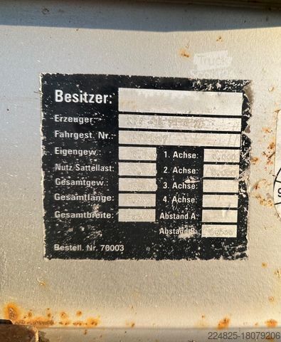 Yarı römork IBS 38/16 BETONMISCHER AUFLIEGER *1992*1HAND