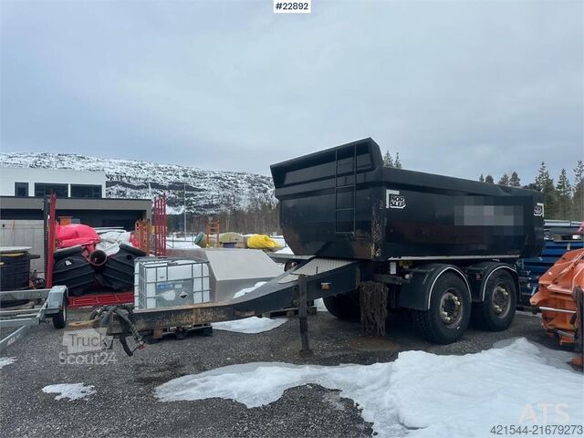 Kipper  Nor-Slep 2 axle trailer.