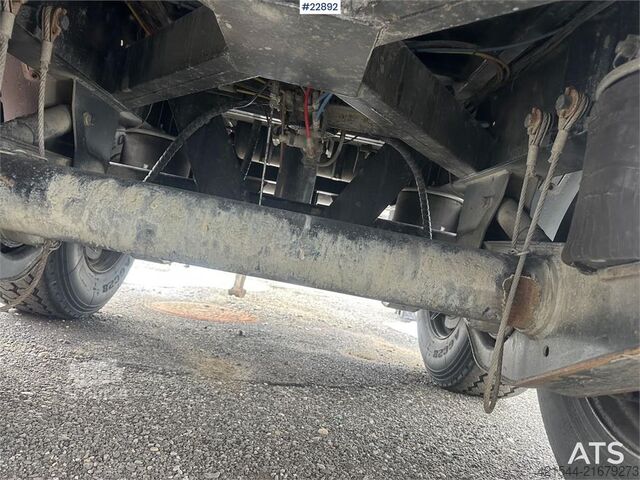 Kipper  Nor-Slep 2 axle trailer.