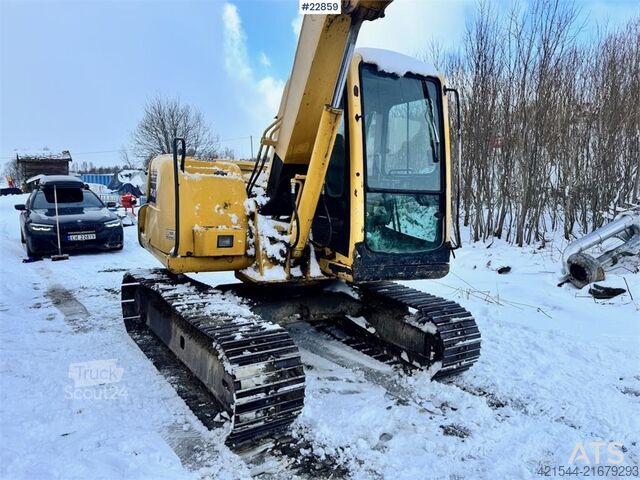Koparka gąsienicowa Komatsu PC60-7 crawler excavator with powertilt and 3 buck