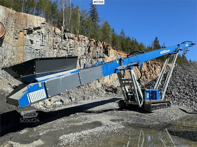 Siebanlage Ezystak TR8040. 286 hours.