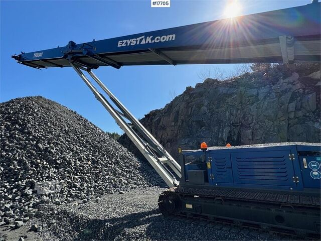 Siebanlage Ezystak TR8040. 286 hours.