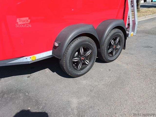 Rimorchio per trasporto cavalli BÖCKMANN Comfort "RED-Edition"CFF-Plus, Aluboden