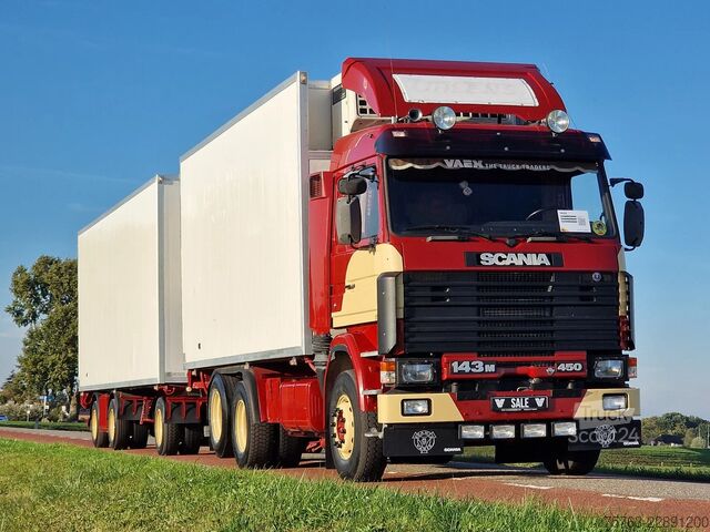Hladnjača i zamrznuti transport Scania R143-450 V8 6x2 Frigo combination - Oldtimer - ...