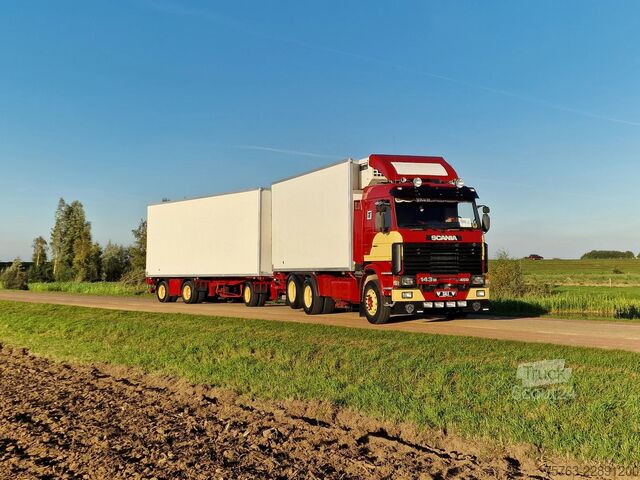 Hladnjača i zamrznuti transport Scania R143-450 V8 6x2 Frigo combination - Oldtimer - ...