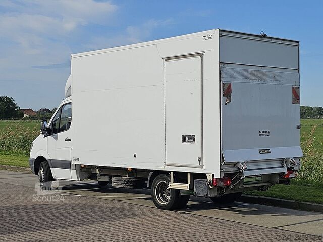 Bakwagen MERCEDES-BENZ SPRINTER 516 zijdeur klep EURO5