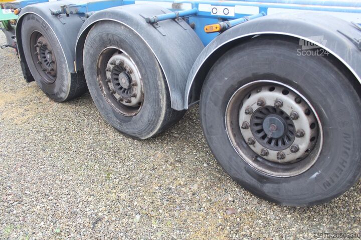 Wechselkoffer-Sattelauflieger dtec semirimorchi portacontainer allungabili