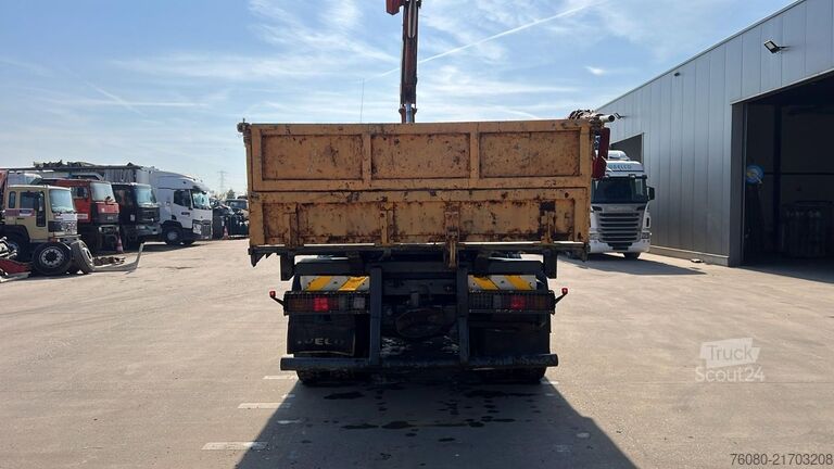 3-puoleinen kippauslaite Iveco Eurotrakker 260 E 34 (POMPE MANUELLE / MANUAL P...