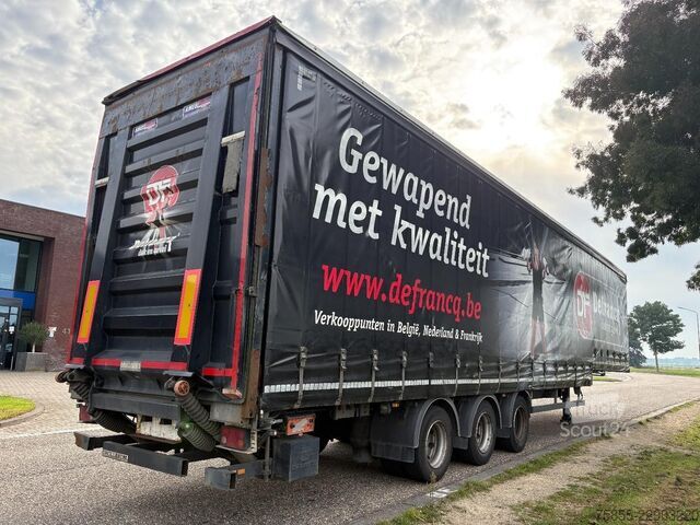Skyvbare presenninger System Trailers LPRS24 Alu boards / Bordwende / 2.5 T Loading L...