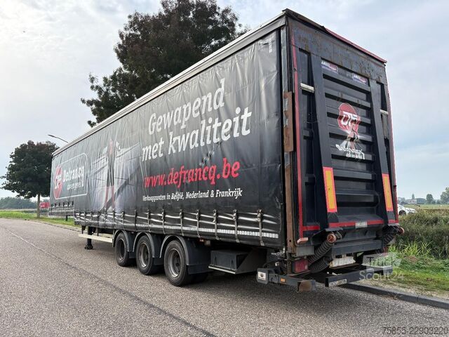 Skyvbare presenninger System Trailers LPRS24 Alu boards / Bordwende / 2.5 T Loading L...