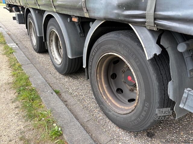 Skyvbare presenninger System Trailers LPRS24 Alu boards / Bordwende / 2.5 T Loading L...