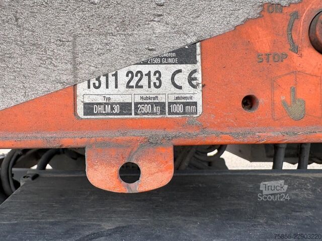 Skyvbare presenninger System Trailers LPRS24 Alu boards / Bordwende / 2.5 T Loading L...