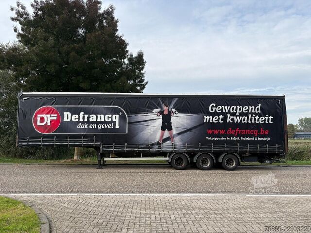Skyvbare presenninger System Trailers LPRS24 Alu boards / Bordwende / 2.5 T Loading L...