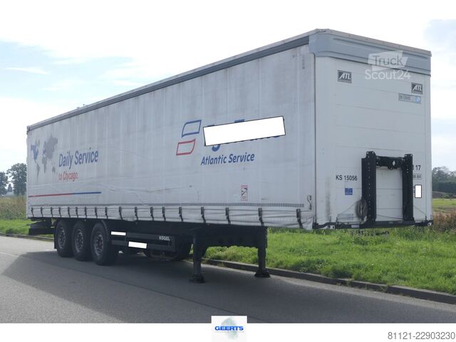Teloni scorrevoli Kögel S 24-1 | Tautliner + Sliding roof | (1) Lift Ax...