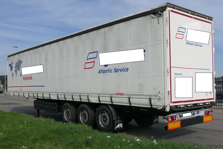 Teloni scorrevoli Kögel S 24-1 | Tautliner + Sliding roof | (1) Lift Ax...