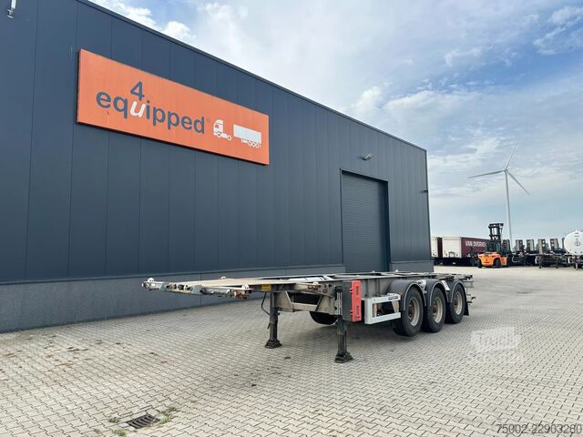 Transport av containere Van Hool 20FT/30FT ADR CHASSIS / galvanized / BPW DRUM /...