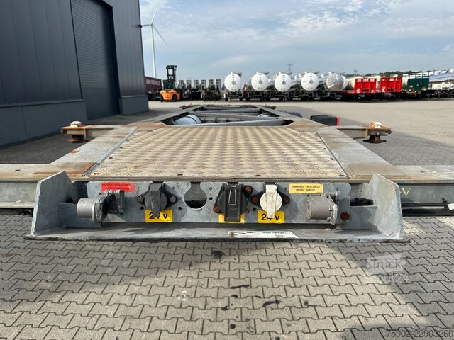 Transport av containere Van Hool 20FT/30FT ADR CHASSIS / galvanized / BPW DRUM /...