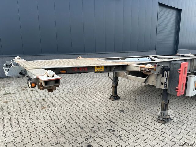 Transport av containere Van Hool 20FT/30FT ADR CHASSIS / galvanized / BPW DRUM /...
