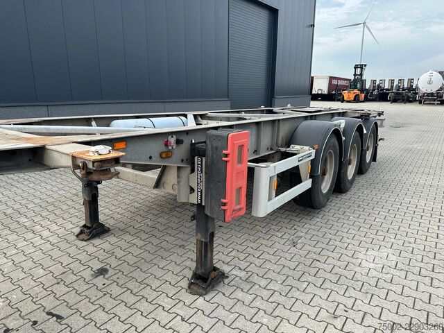 Transport av containere Van Hool 20FT/30FT ADR CHASSIS / galvanized / BPW DRUM /...