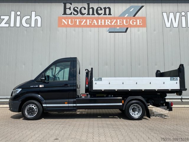 شاحنة نقل صغيرة قلاب MAN TGE 5.180|HIAB Multiflift XR 35 + Cont.*3x Sitze
