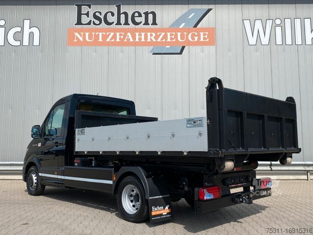 شاحنة نقل صغيرة قلاب MAN TGE 5.180|HIAB Multiflift XR 35 + Cont.*3x Sitze