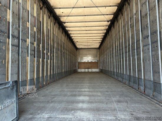 Ανοιχτό ημιρυμουλκούμενο με μουσαμά SCHMITZ SO1, GETRäNKEAUFLIEGER ORTEN SAFE SERVER,  LIFTACHSE, EDSCHA-VERDECK