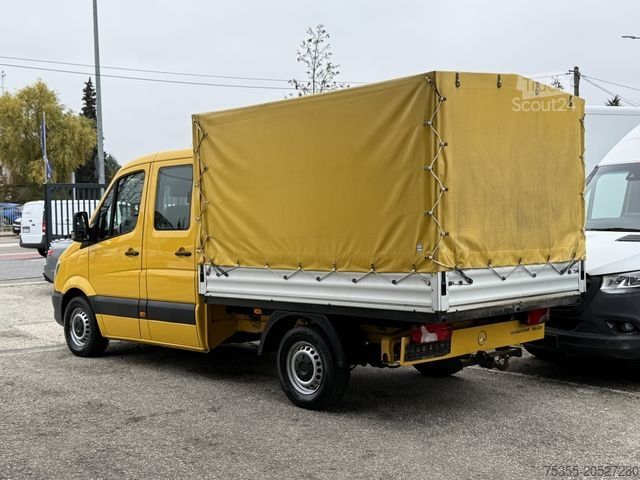 Transporter mit Pritsche & Plane MERCEDES-BENZ Sprinter 311 CDI Eur6 DoKa 6-Sitzer AHK 2,7m P+P