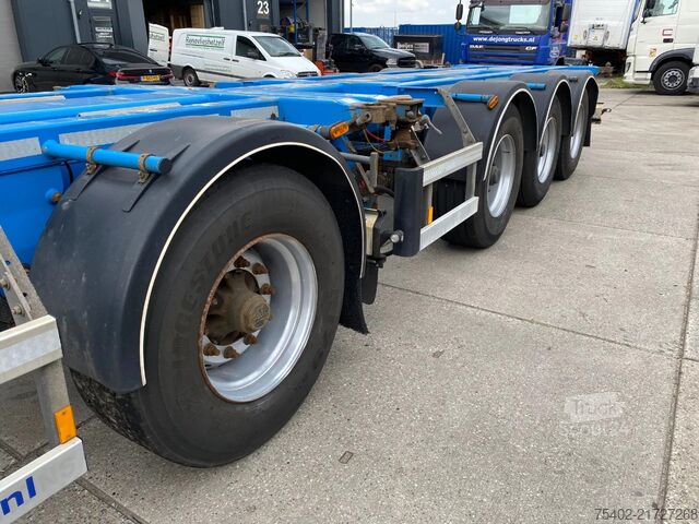 Containertransport D-TEC COMBITRAILER CT-43-04D CT-43-04D VCC-05 Combitr...