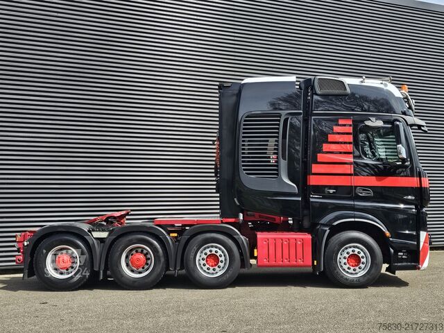 Mercedes-Benz 4163 SLT 8x4-4/ 250T / DUWEN - TREKKEN / HYDRAULISCH Mercedes-Benz 4163 SLT 8x4-4/ 250T / PUSH - PULL / HYDRAULIC