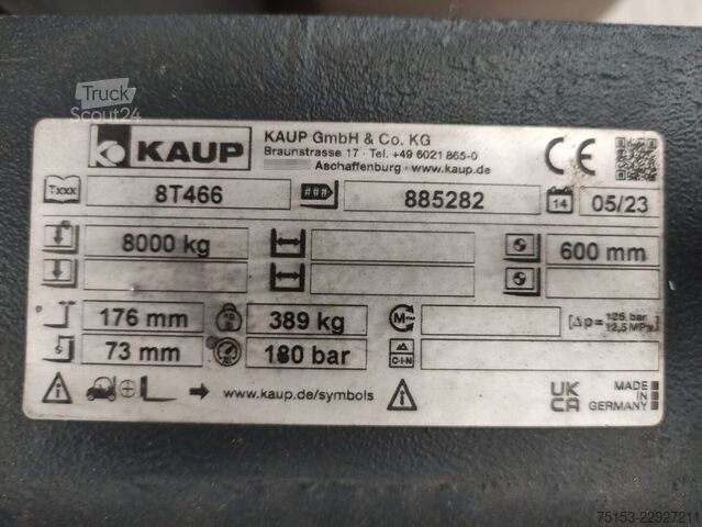 Gaffelpositionerer Kaup 8T466